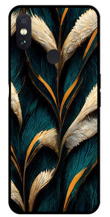Feathers Metal Mobile Case for Redmi Note 5 Pro
