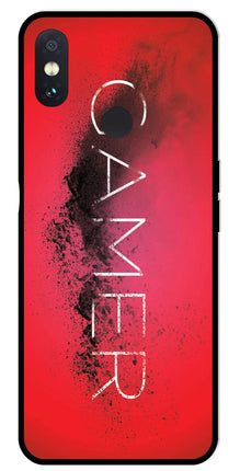 Gamer Pattern Metal Mobile Case for Redmi Note 5 Pro