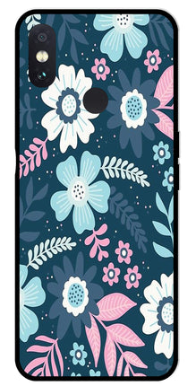 Flower Leaves Design Metal Mobile Case for Redmi Note 5 Pro
