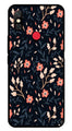Floral Pattern Metal Mobile Case for Redmi Note 6 Pro   (Design No -10)