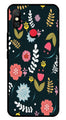 Floral Pattern2 Metal Mobile Case for Redmi Note 6 Pro   (Design No -12)