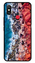 Sea Shore Metal Mobile Case for Redmi Note 6 Pro Pro   (Design No -18)