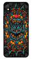 Owl Pattern Metal Mobile Case for Redmi Note 6   (Design No -42)