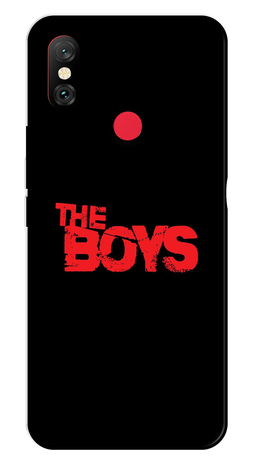 The Boys Metal Mobile Case for Redmi Note 6   (Design No -44)