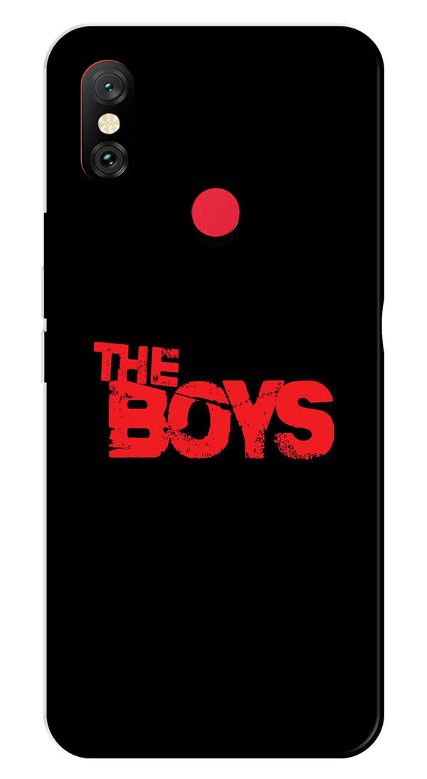 The Boys Metal Mobile Case for Redmi Note 6 Pro   (Design No -44)