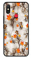 Autumn leaves Metal Mobile Case for Redmi Note 6 Pro   (Design No -55)