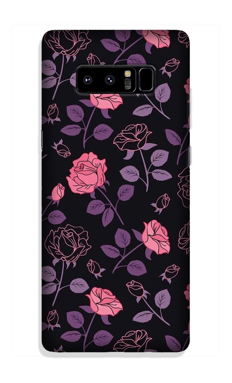 Rose Pattern Case for Galaxy Note 8