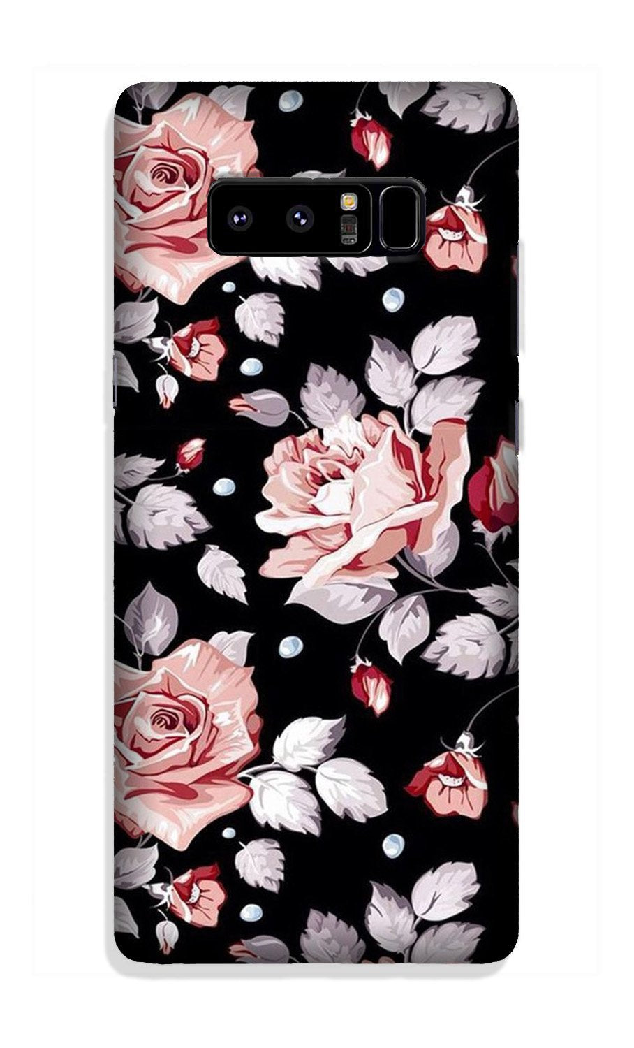 Pink rose Case for Galaxy Note 8