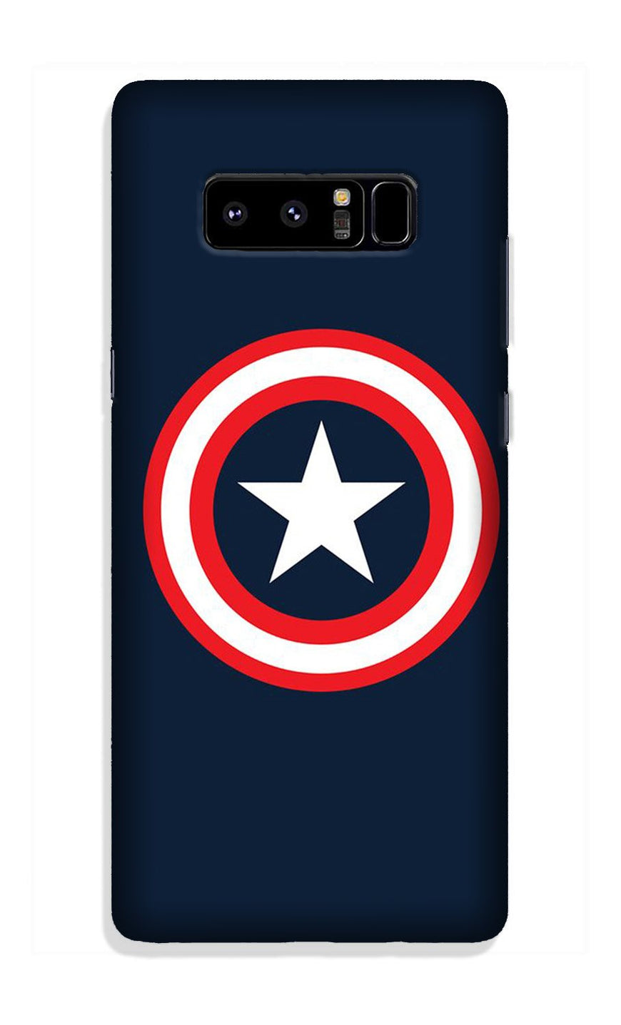 Captain America Case for Galaxy Note 8