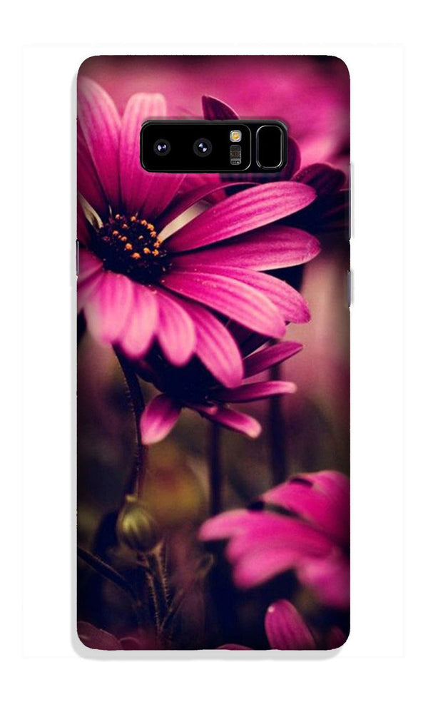 Purple Daisy Case for Galaxy Note 8