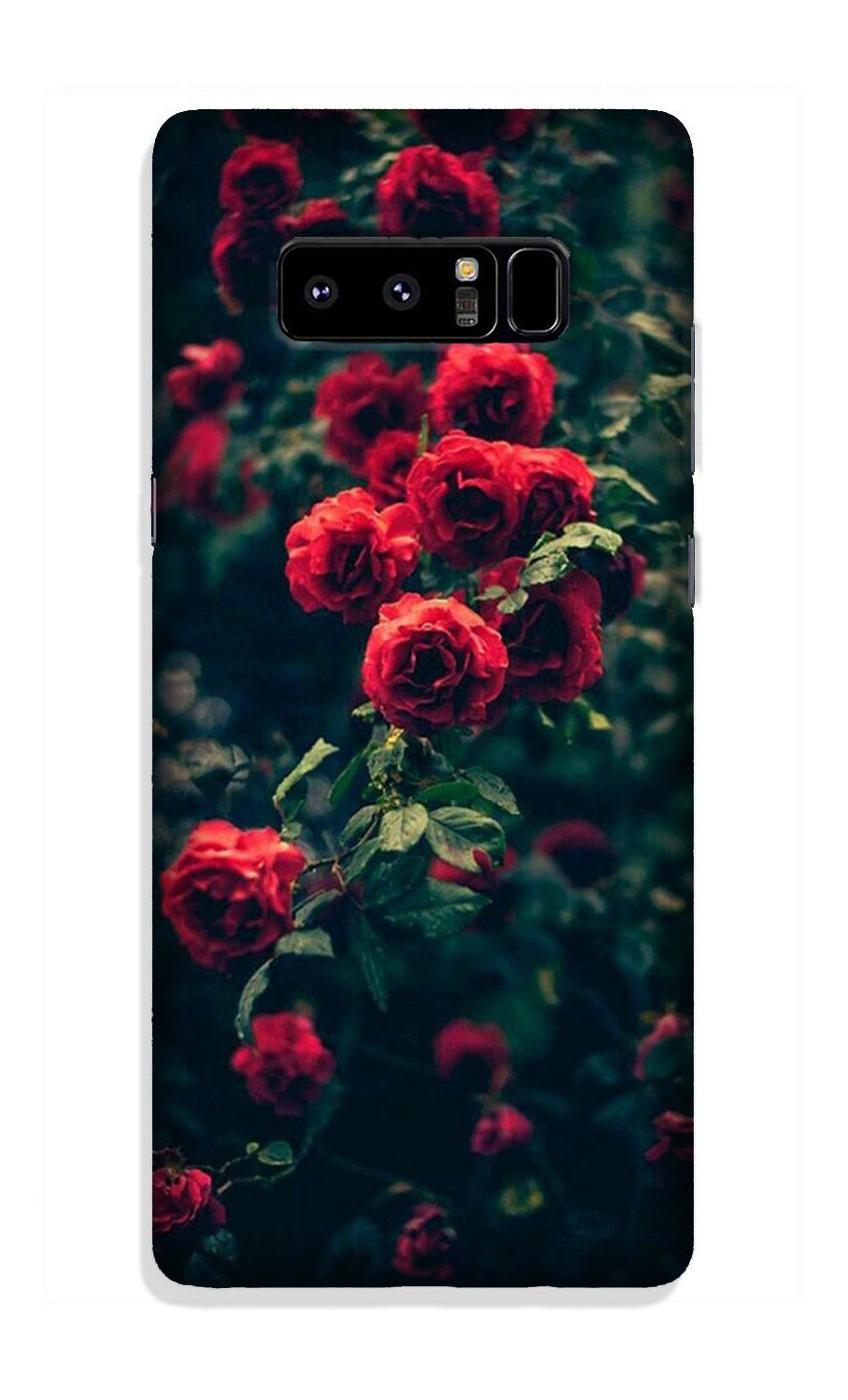Red Rose Case for Galaxy Note 8