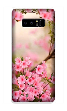 Pink flowers Case for Galaxy Note 8