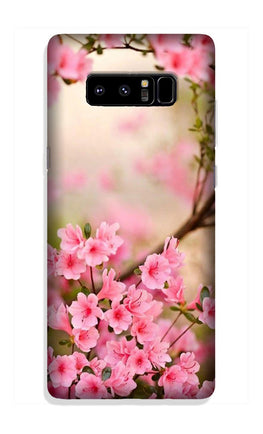 Pink flowers Case for Galaxy Note 8