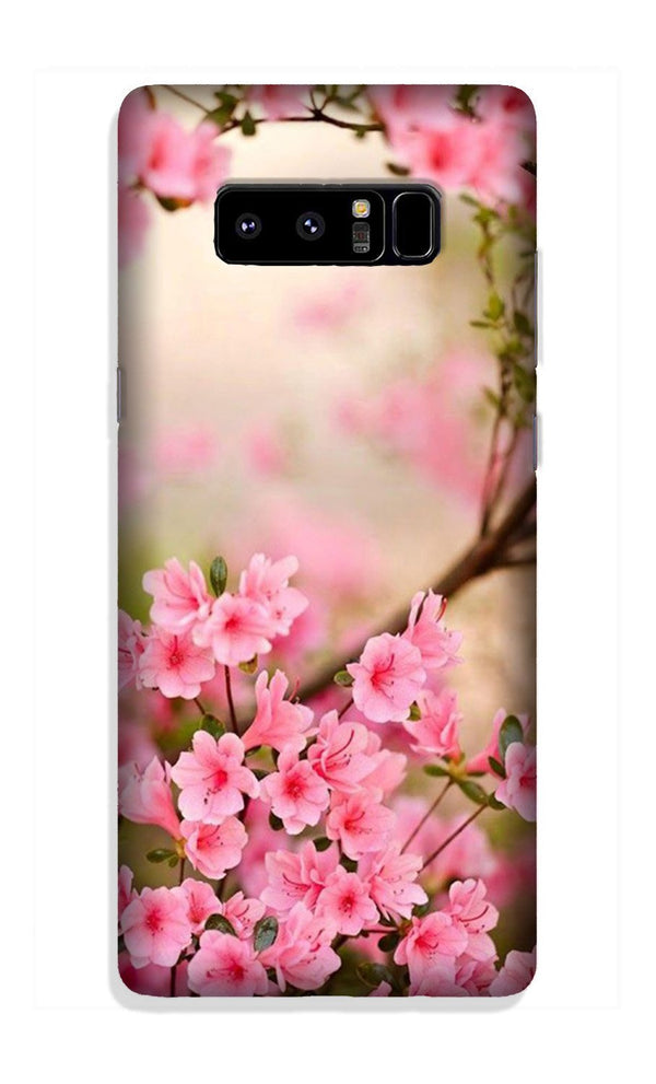 Pink flowers Case for Galaxy Note 8