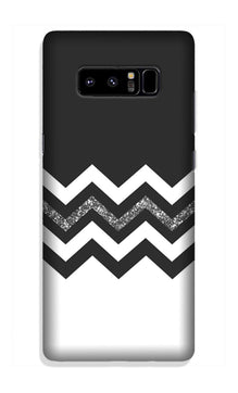 Black white Pattern2Case for Galaxy Note 8