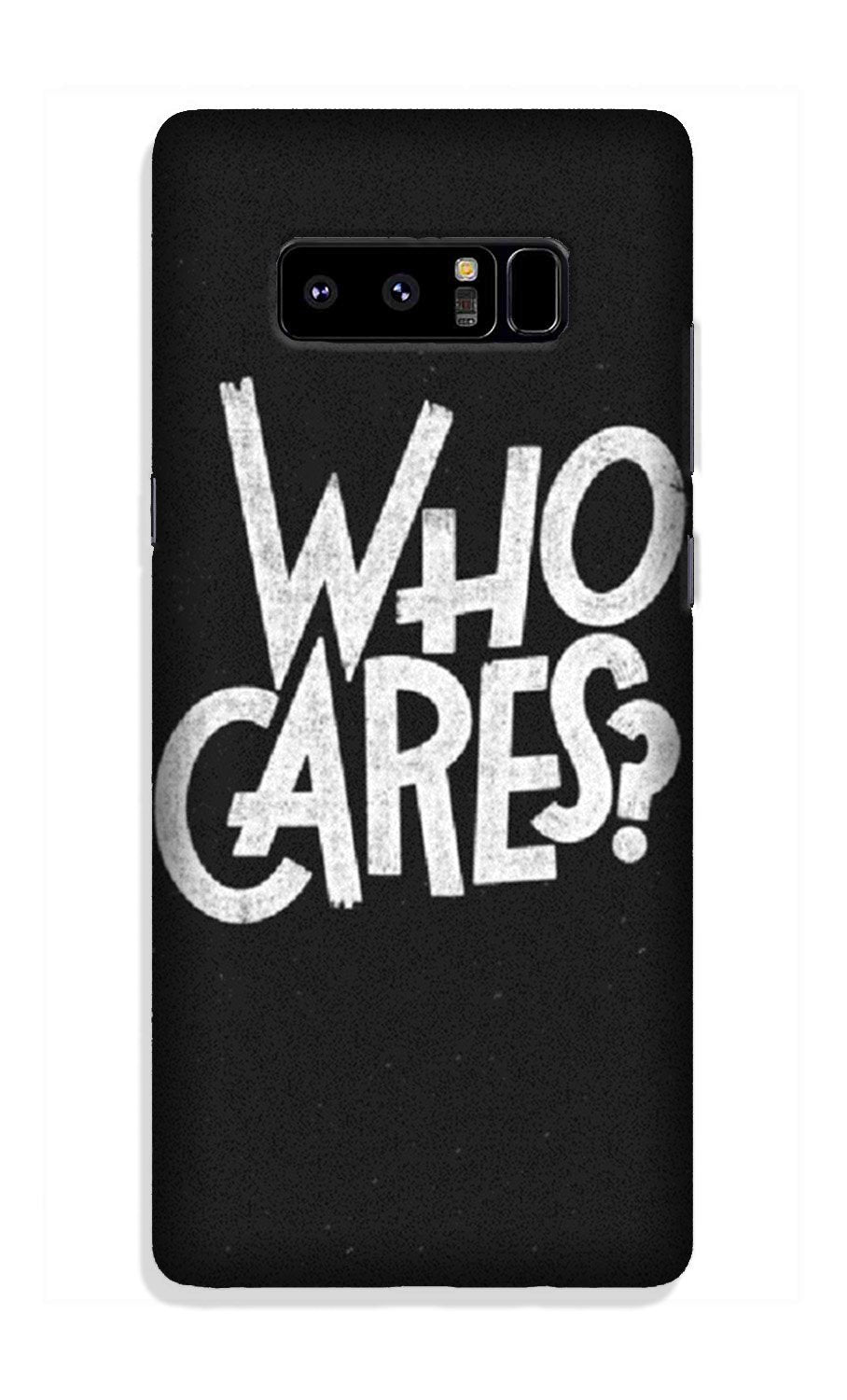 Who Cares Case for Galaxy Note 8