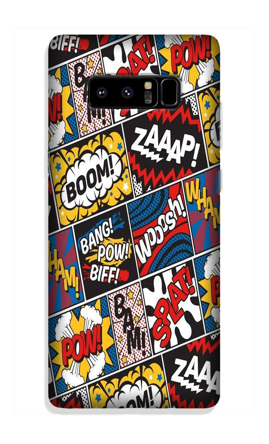 Boom Mobile Back Case for Galaxy Note 8 (Design - 302)