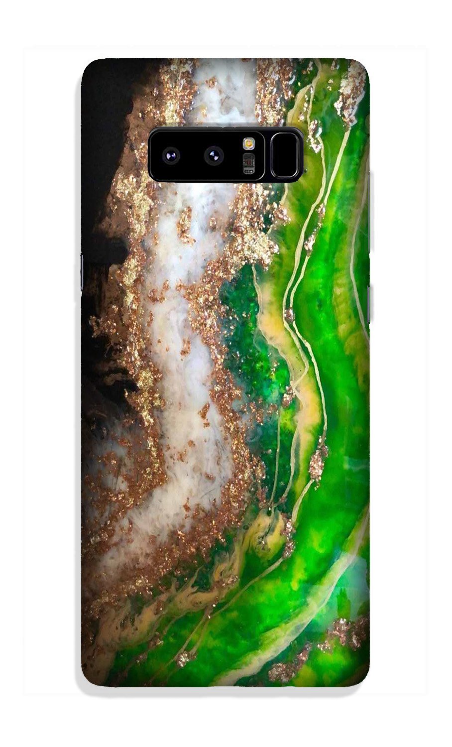 Marble Texture Mobile Back Case for Galaxy Note 8 (Design - 307)