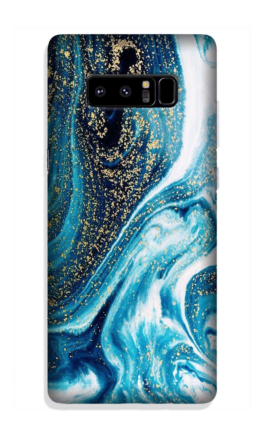 Marble Texture Mobile Back Case for Galaxy Note 8 (Design - 308)