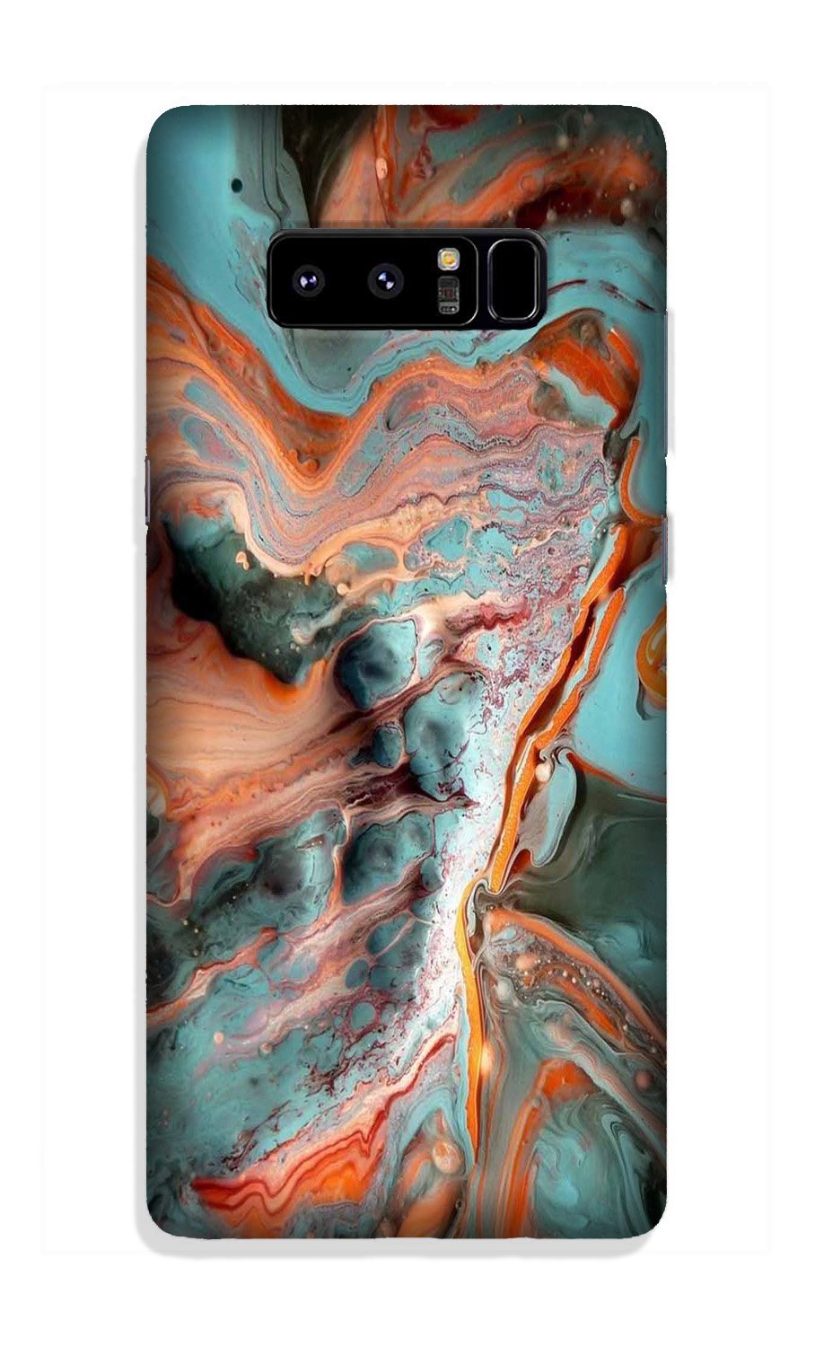 Marble Texture Mobile Back Case for Galaxy Note 8 (Design - 309)