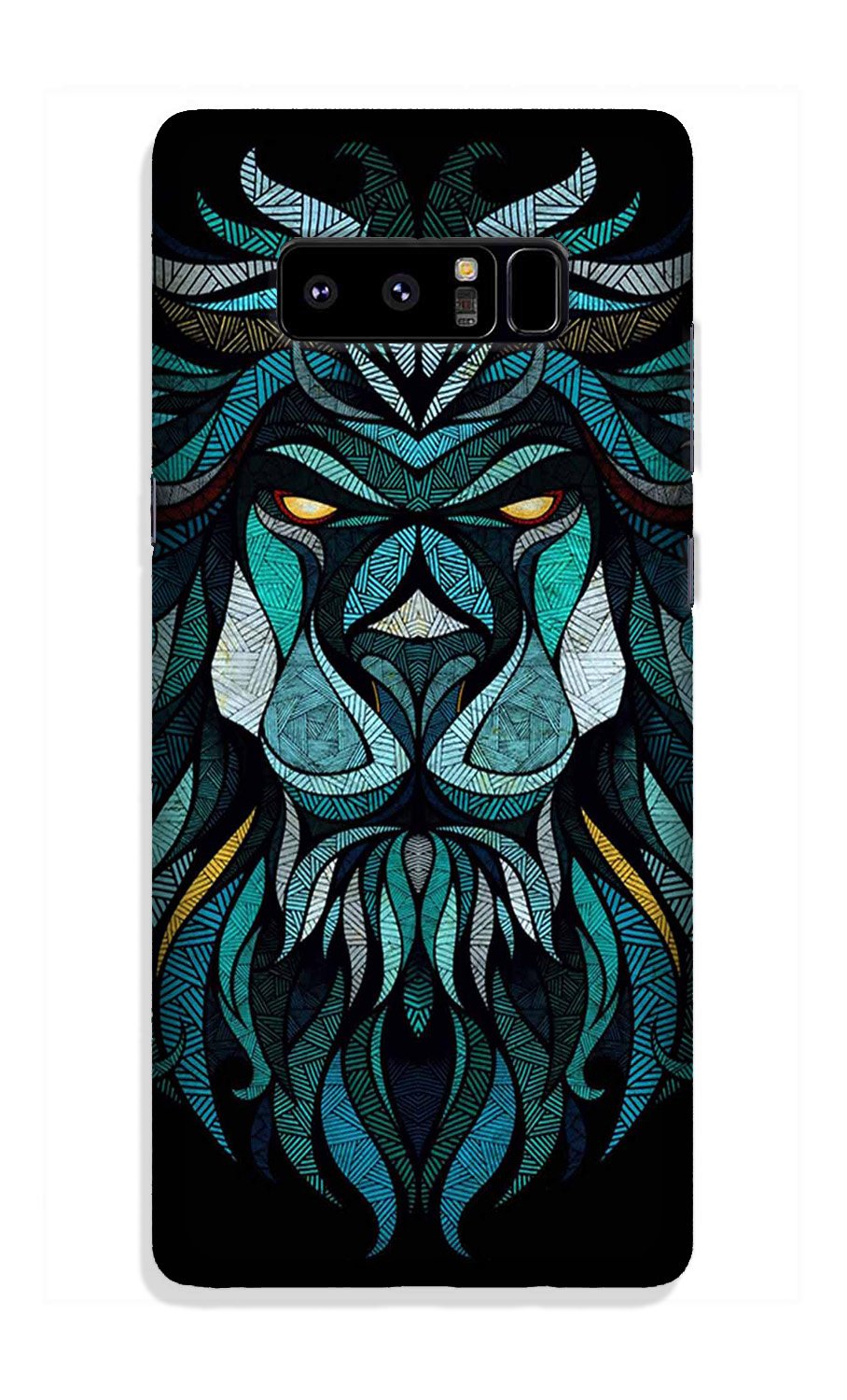 Lion Mobile Back Case for Galaxy Note 8 (Design - 314)