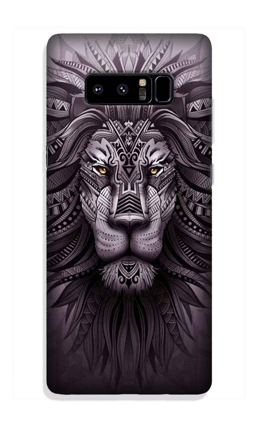 Lion Mobile Back Case for Galaxy Note 8 (Design - 315)