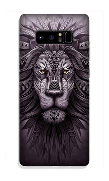 Lion Mobile Back Case for Galaxy Note 8 (Design - 315)