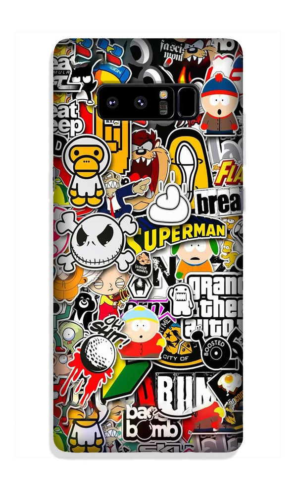 Designer Mobile Back Case for Galaxy Note 8 (Design - 320)