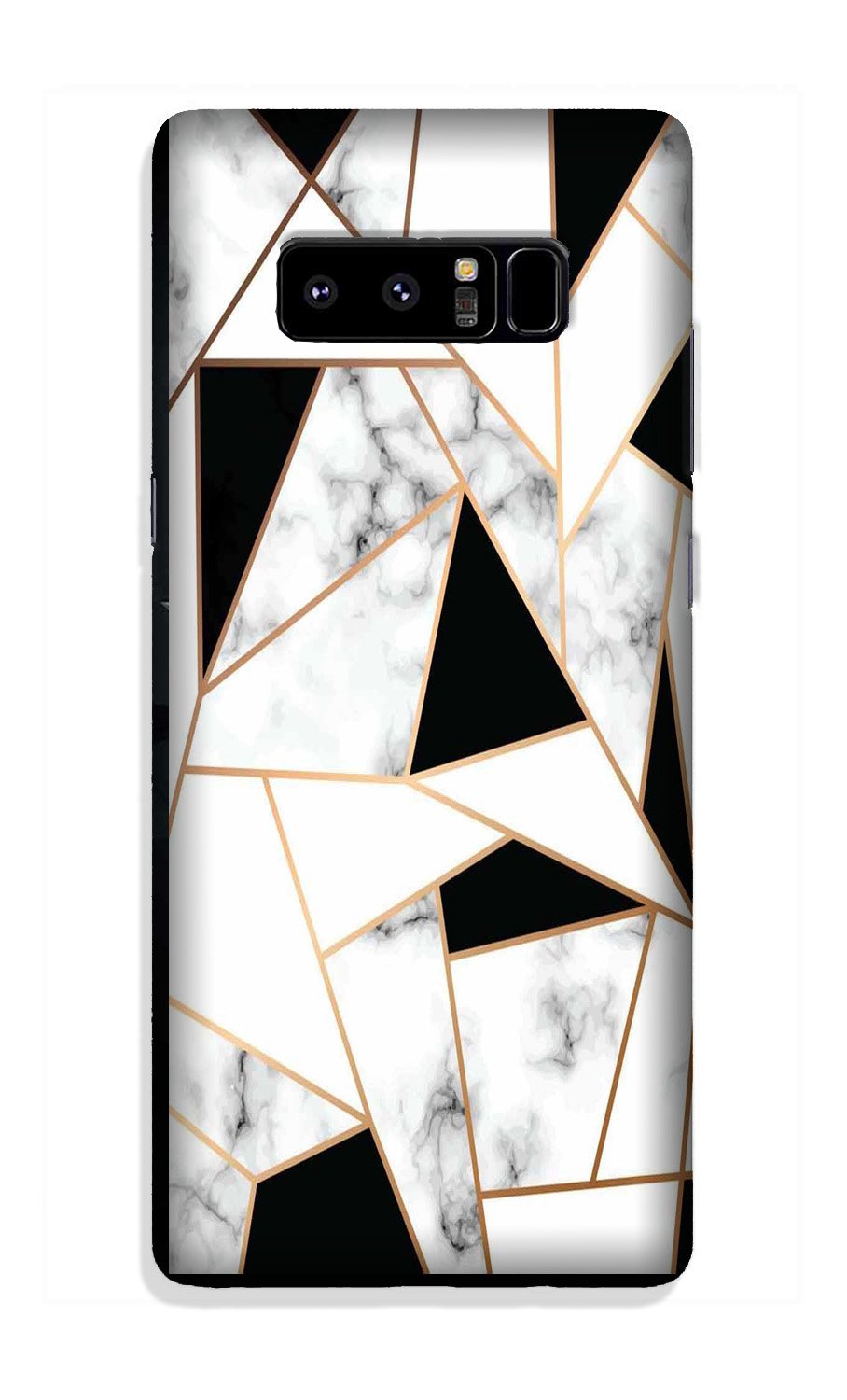 Marble Texture Mobile Back Case for Galaxy Note 8 (Design - 322)