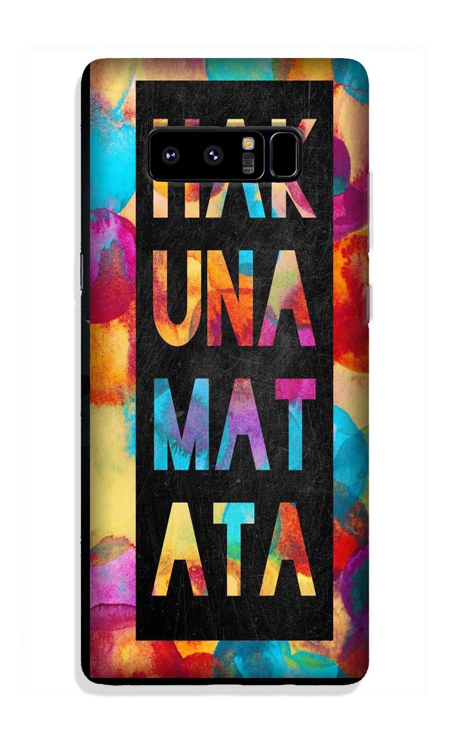 Hakuna Matata Mobile Back Case for Galaxy Note 8 (Design - 323)