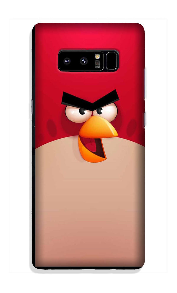 Angry Bird Red Mobile Back Case for Galaxy Note 8 (Design - 325)