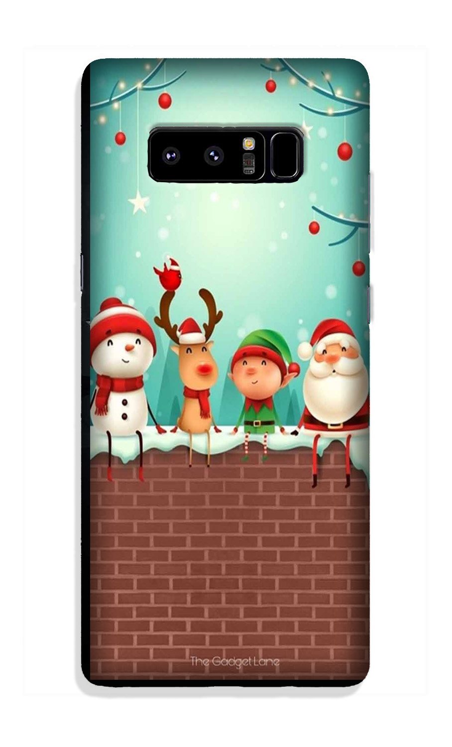 Santa Claus Mobile Back Case for Galaxy Note 8 (Design - 334)