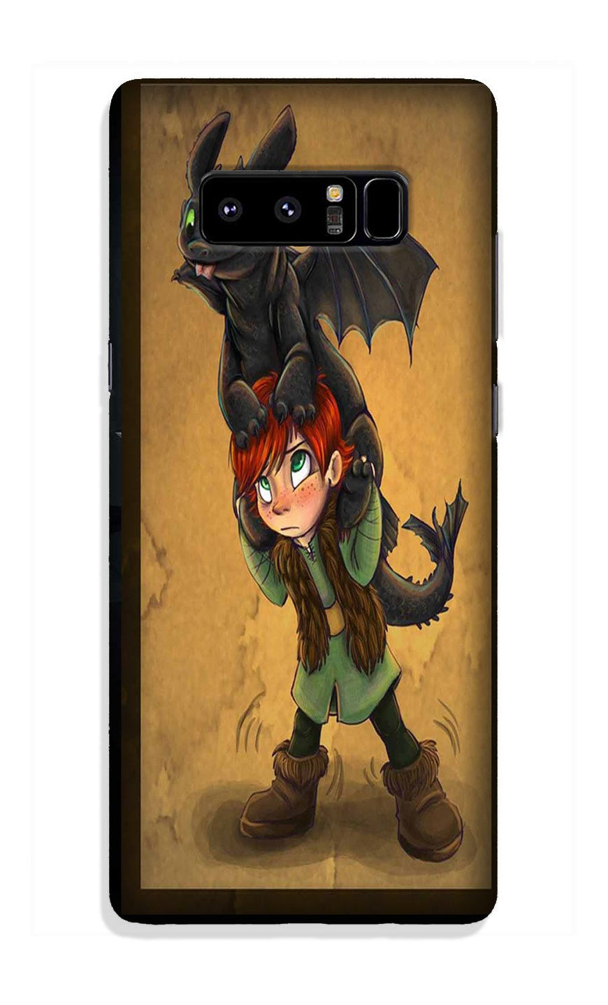Dragon Mobile Back Case for Galaxy Note 8 (Design - 336)