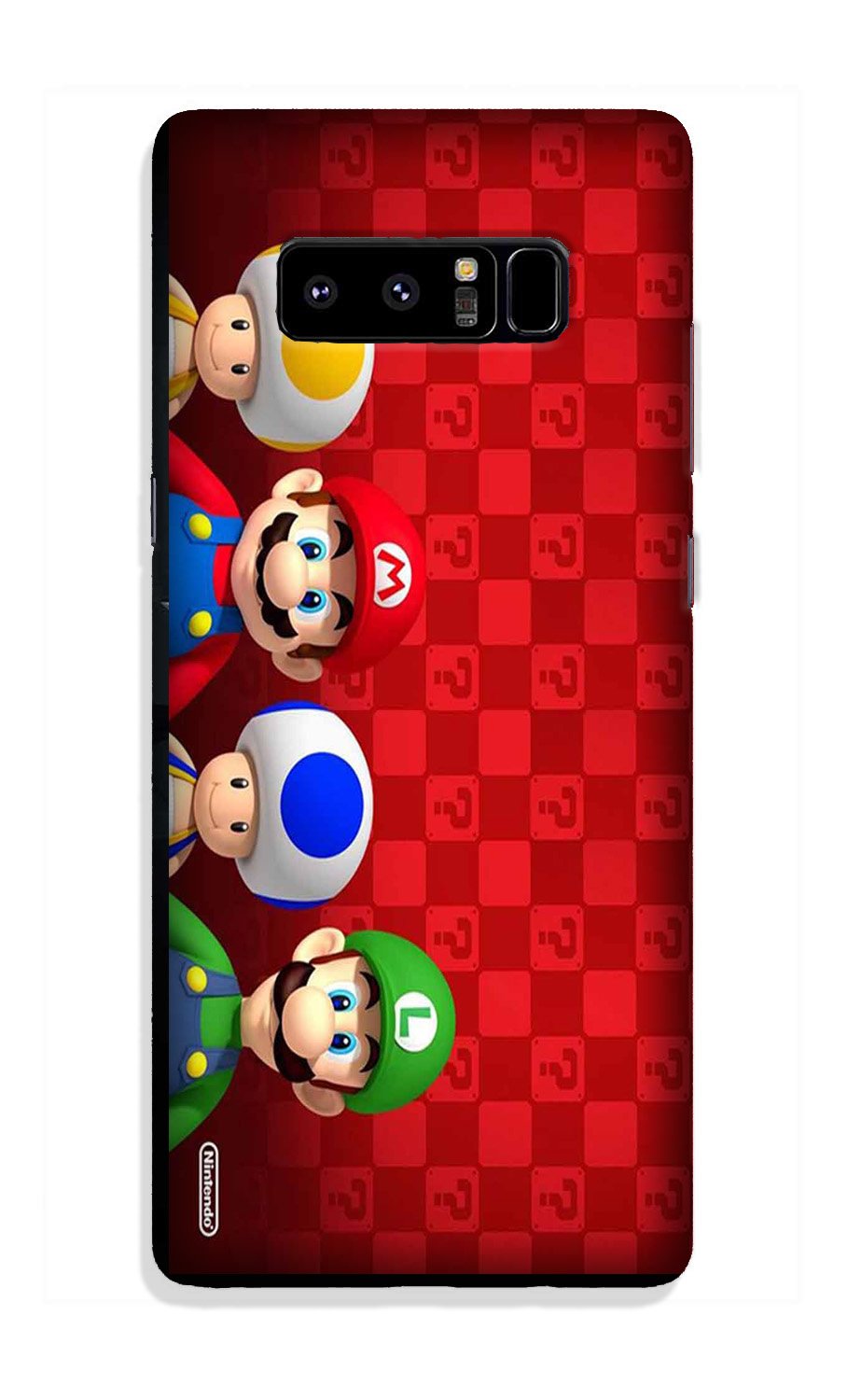 Mario Mobile Back Case for Galaxy Note 8 (Design - 337)