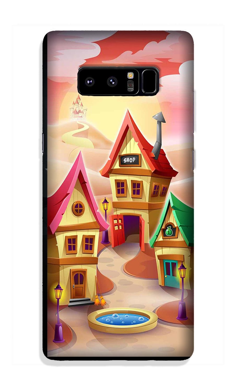 Sweet Home Mobile Back Case for Galaxy Note 8 (Design - 338)