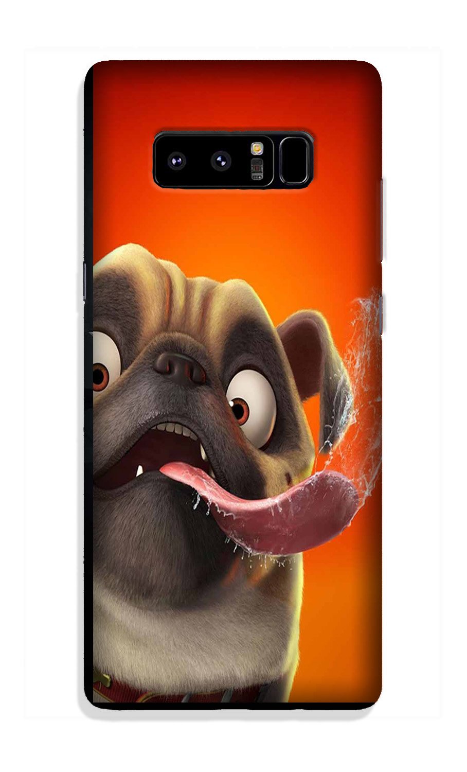 Dog Mobile Back Case for Galaxy Note 8 (Design - 343)