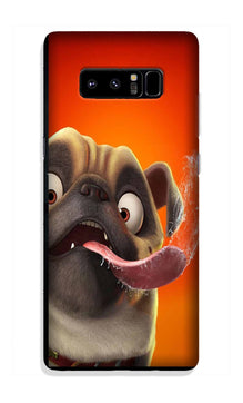 Dog Mobile Back Case for Galaxy Note 8 (Design - 343)