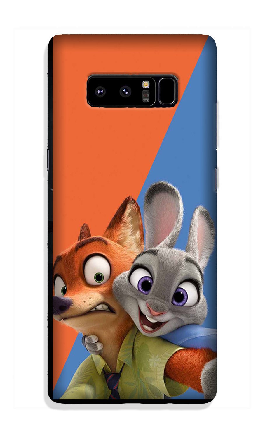 Cartoon Mobile Back Case for Galaxy Note 8 (Design - 346)