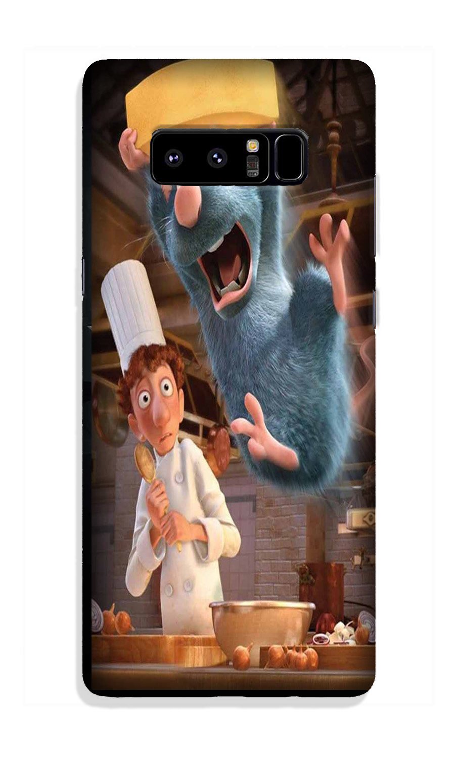 Ratatouille Mobile Back Case for Galaxy Note 8 (Design - 347)