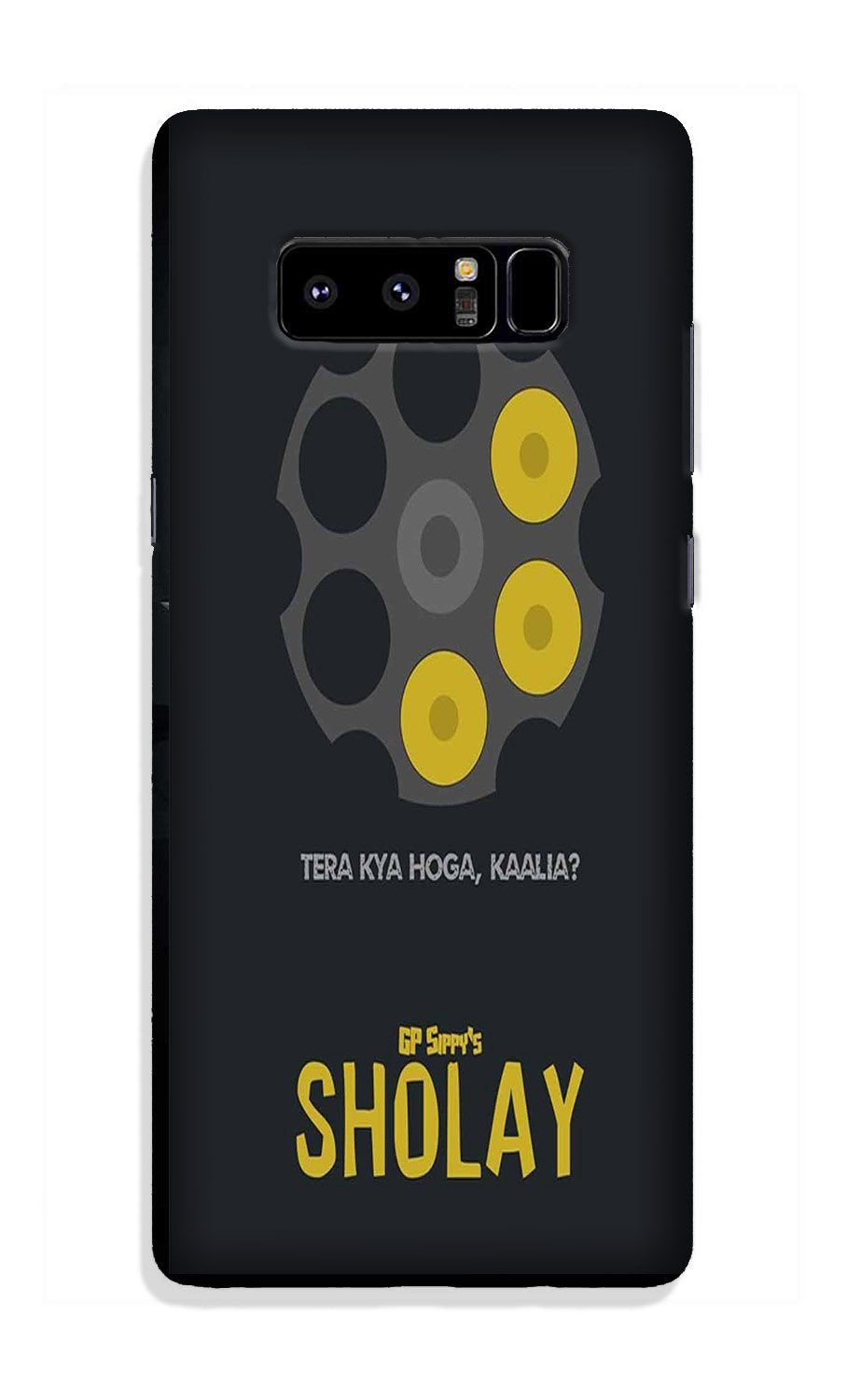 Sholay Mobile Back Case for Galaxy Note 8 (Design - 356)
