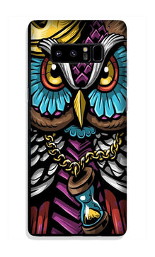 Owl Mobile Back Case for Galaxy Note 8 (Design - 359)