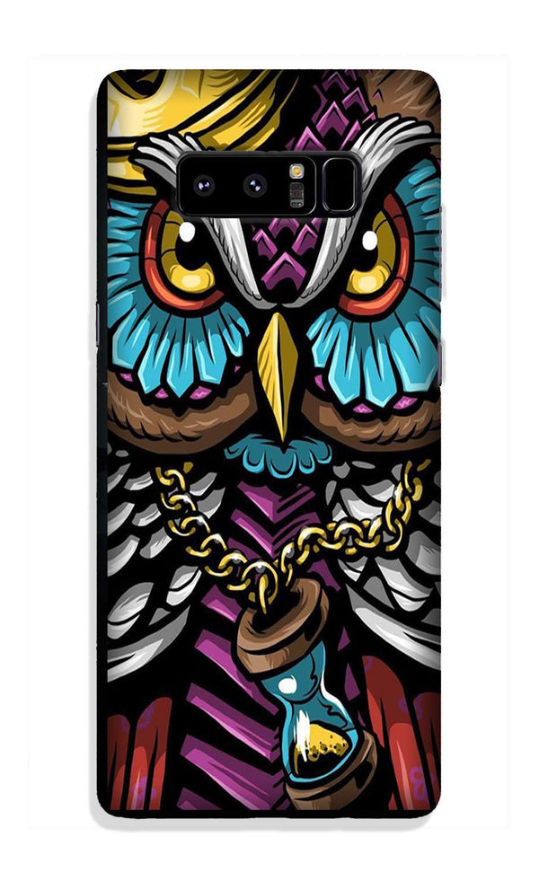 Owl Mobile Back Case for Galaxy Note 8 (Design - 359)