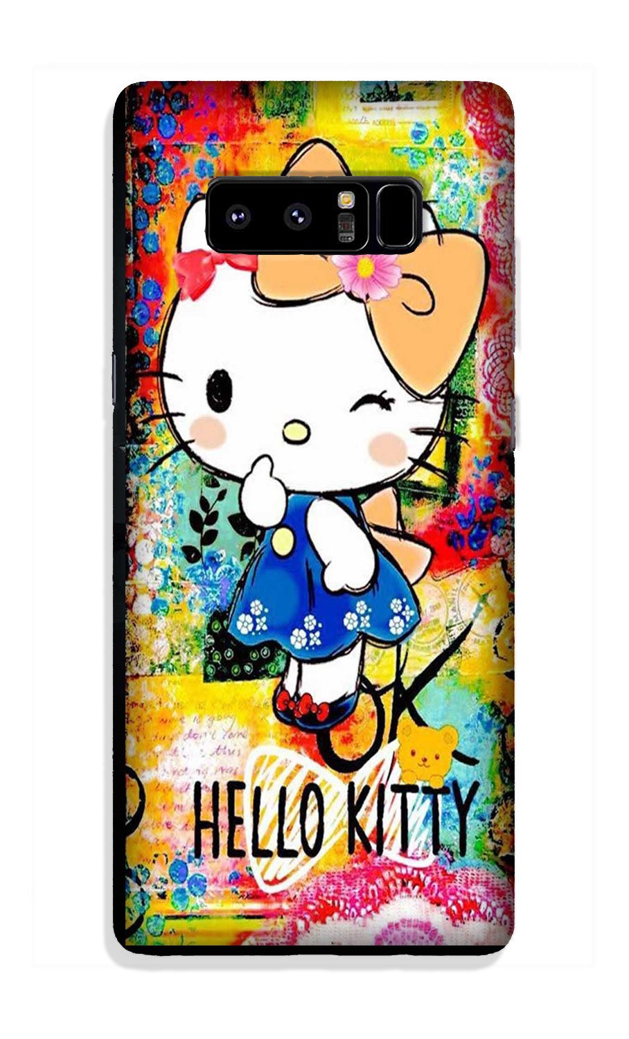 Hello Kitty Mobile Back Case for Galaxy Note 8 (Design - 362)