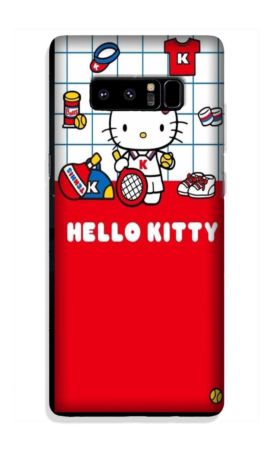 Hello Kitty Mobile Back Case for Galaxy Note 8 (Design - 363)