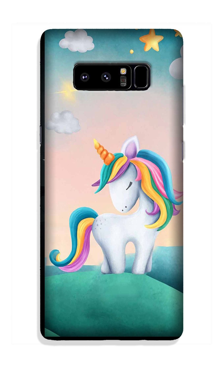 Unicorn Mobile Back Case for Galaxy Note 8 (Design - 366)