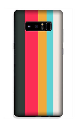 Color Pattern Mobile Back Case for Galaxy Note 8 (Design - 369)