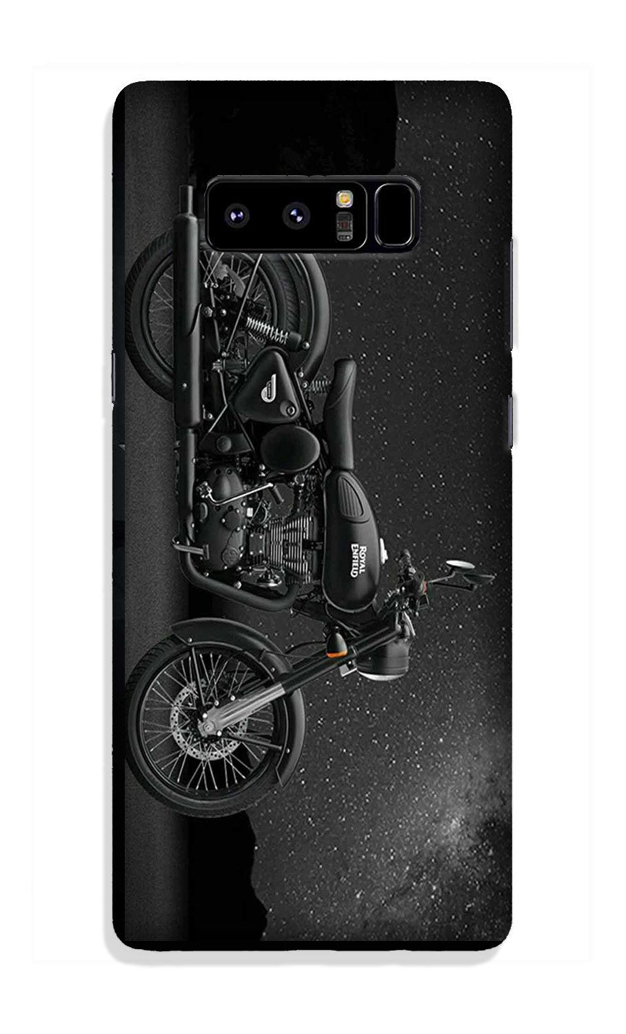 Royal Enfield Mobile Back Case for Galaxy Note 8 (Design - 381)