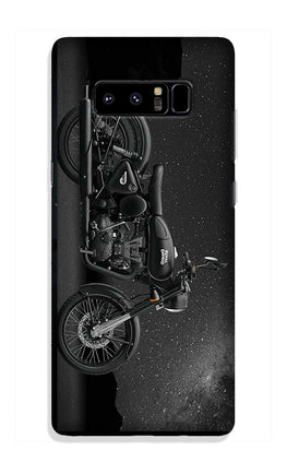 Royal Enfield Mobile Back Case for Galaxy Note 8 (Design - 381)