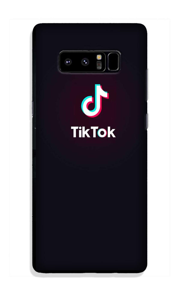Tiktok Mobile Back Case for Galaxy Note 8 (Design - 396)