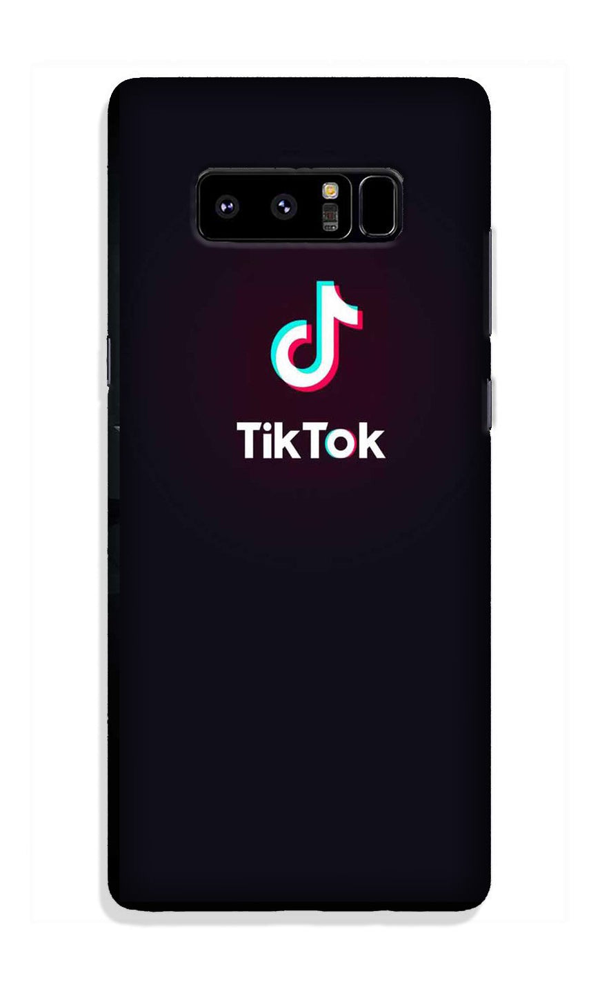 Tiktok Mobile Back Case for Galaxy Note 8 (Design - 396)